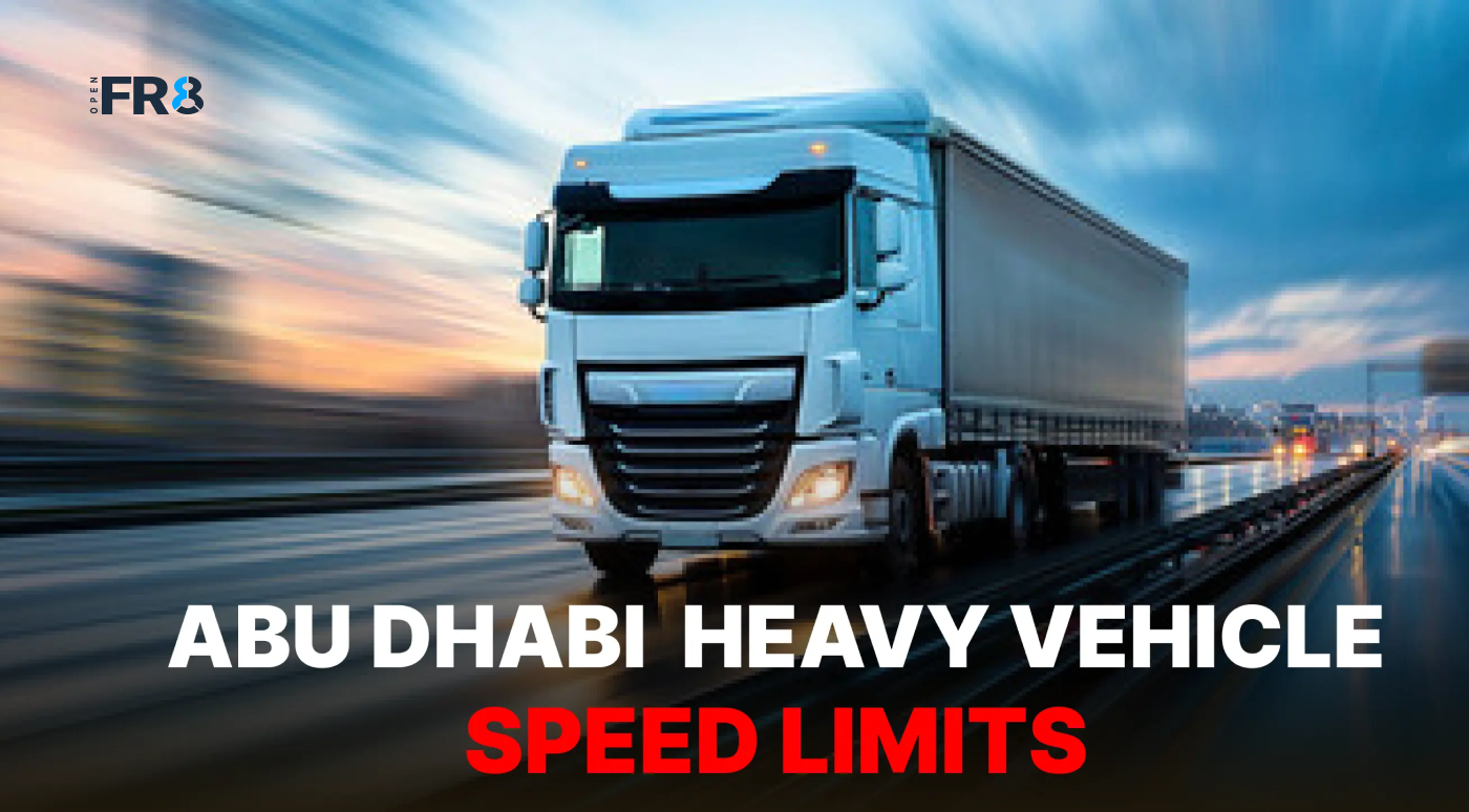 Abu Dhabi Speed Limits for Trucks and Heavy Vehicles