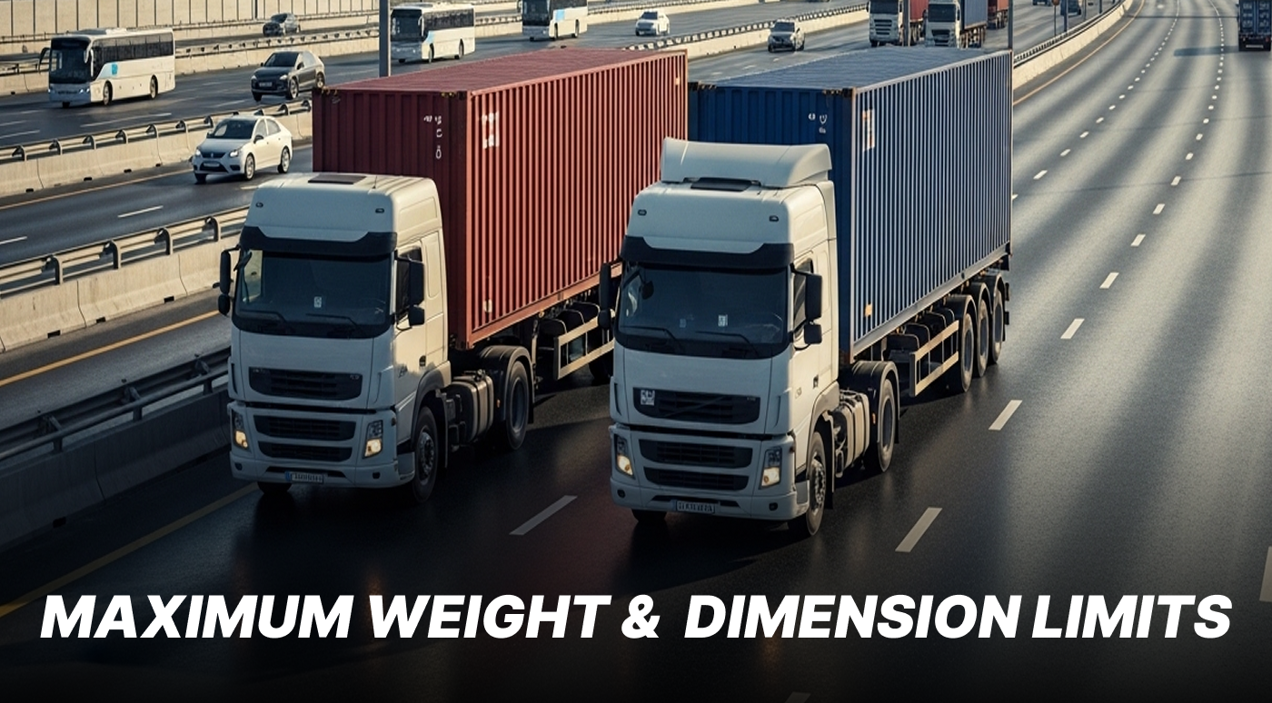 Maximum Weight And Dimension Limits For Heavy Vehicles In UAE