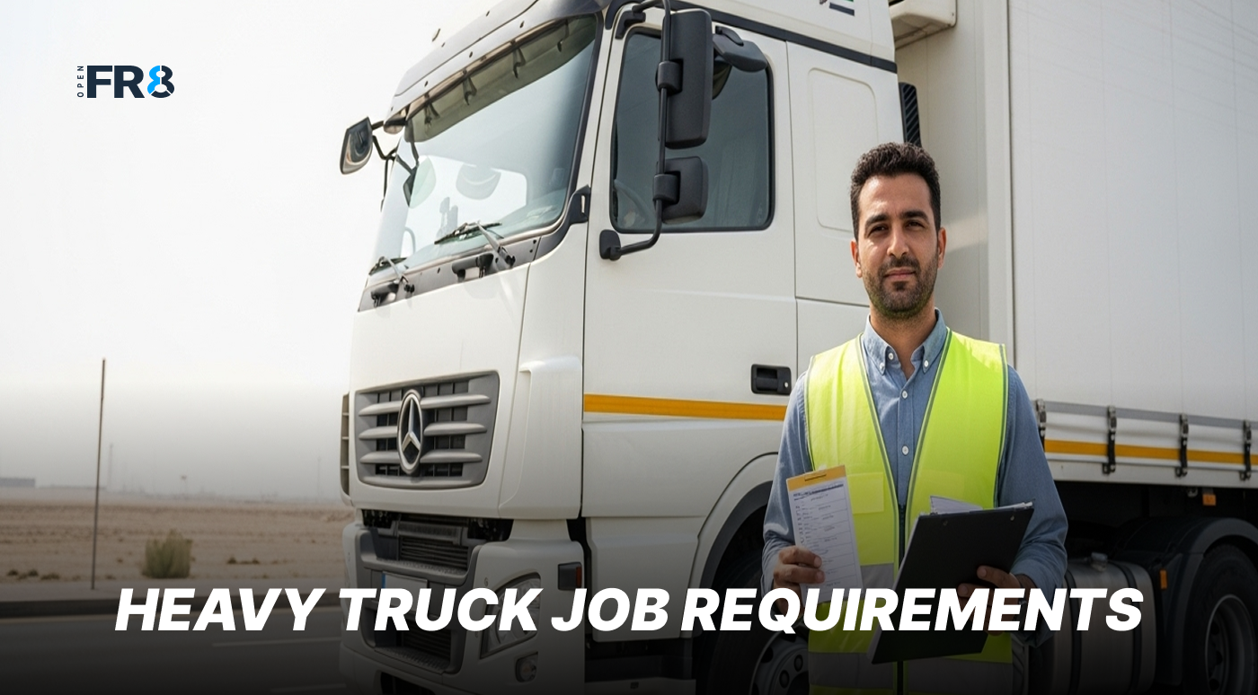 UAE Truck Driver Job Requirements | Complete Guide